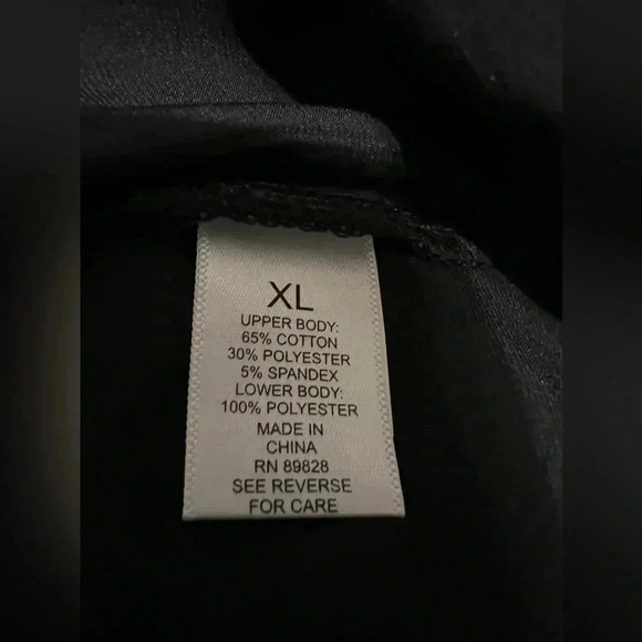 LOGO by Lori Goldstein XL Women’s Long Sleeve Black Dress with pockets- pristine - Picture 9 of 10